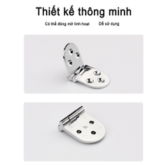 Bản lề gấp, khung bằng hợp kim kẽm - BEE028