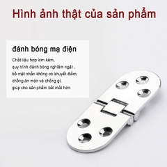 Bản lề gấp, khung bằng hợp kim kẽm - BEE028