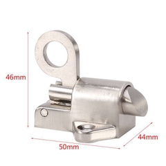 Chốt cửa tự động bằng nhôm Chốt lò xo, khóa cửa sổ, khóa lò xo - BEE034