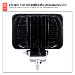Đèn led 12V-24V 4inch dành cho ô tô, xe máy, xe tải và thuyền | BEE070