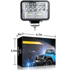 Đèn led 12V-24V 4inch dành cho ô tô, xe máy, xe tải và thuyền | BEE070