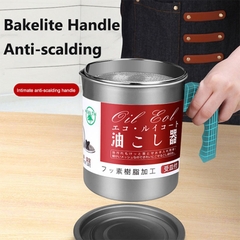 Bình Đựng/Lọc Dầu Ăn Bằng Inox Cao Cấp - BEE071