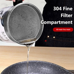 Bình Đựng/Lọc Dầu Ăn Bằng Inox Cao Cấp - BEE071