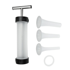 Dụng cụ hỗ trợ nhồi xúc xích, lạp xưởng, dồi ,... bằng thép không gỉ | BEE076