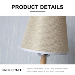 Đèn ngủ bằng gỗ Bắc Âu decor trang trí để bàn - BEE084