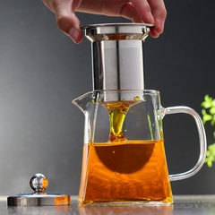 Bộ Ấm Pha Trà Bằng Thủy Tinh Cao Cấp Sức Chịu Nhiệt Cao - BEE085