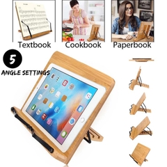 Kệ đọc sách bằng gỗ thông đa năng giá đọc sách để bàn thông minh | BEE095