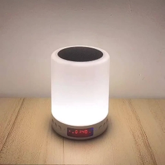 Loa Bluetooth Có Đèn Led, Đồng Hồ Hẹn Giờ | BEE101