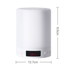 Loa Bluetooth Có Đèn Led, Đồng Hồ Hẹn Giờ | BEE101