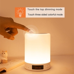 Loa Bluetooth Có Đèn Led, Đồng Hồ Hẹn Giờ | BEE101