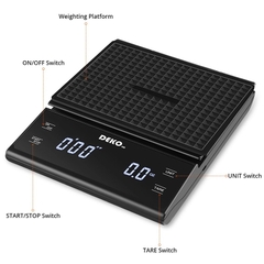 Cân tiểu ly điện tử nhà bếp mini định lượng 3kg độ chính xác cao - BEE103