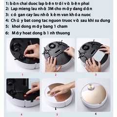 ES300 robot hút bụi thông minh, ứng dụng công nghệ điều khiển | BEE121