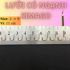 Vi 11 Lưỡi Câu Simago Có Ngạnh