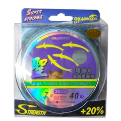 Cước Câu Cá Okamoto 250m - Cước 4 Con Cá Chuyên Dùng Cho Cần Câu Máy