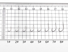 50 Lưỡi Câu Thép đen không rỉ