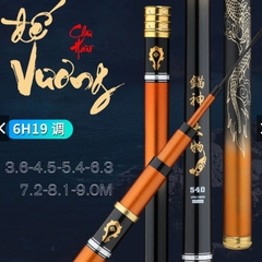 Cần Câu Tay Đế Vương Chư Hầu Độ Cứng 6H Phân Bổ Lực 19 (Phiên Bản 2023) ( Tặng đọt phụ )