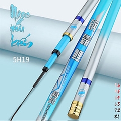 Cần câu tay Ngọc Tiêu Kiếm 6H chuyên câu đơn câu đài ( tặng kèm đọt )