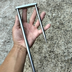 Chân Cắm Dù Siêu Cứng, INOX Đúc Nguyên Khối
