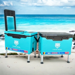 Thùng Câu Đài 32L TIGER KING , Đầy Đủ Phụ Kiện Đi Kèm