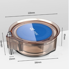 Khay mồi Cao Cấp Lianqiu, 3 Tầng, Xoay 360 độ, Sử Dụng Cho Thùng, Ghế Câu Đài