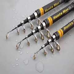 Cần Cây Máy Rút Gọn Hunts Man 2m7, Có Tùy Chọn Combo Cần Kèm Máy và Cước