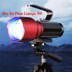 Đèn Soi Phao Cao Cấp LianQiu 905  4 Bóng 4 Màu 3 chế độ Sáng, Có Kèm Chân Đế , Cường Độ Cao