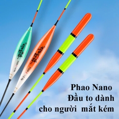 Phao Nano Đầu To dành cho người mắt kém