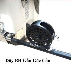 Dây Bảo Hiểm Cần Câu Gắn Gác Cần, Kèm Pas gắn gác cần, Nhựa ABS cao cấp