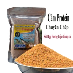 (Bịch 1kg) Mồi Câu Protein Chuyên Chép, Trôi , Mùi Thơm  Đặc Trưng Không cần tinh mùi