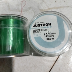 Cuộn 500m Cước Câu Cá Tàng Hình JUSTRON LÀM TRỤC, LÀM THẺO,