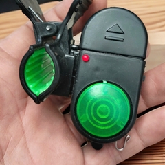 Chuông Báo Cá Điện Tử Cao Cấp Có Còi Hú, Sẵn Pin, Còi Hú khi cá ăn, đèn chớp đỏ