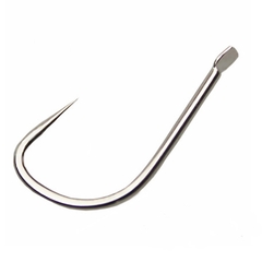 50 Lưỡi Câu Thép Trắng Siêu Bén Không Ngạnh