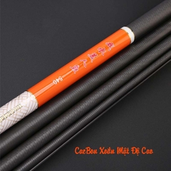 Cần câu tay Cacbon Xoắn Cao Cấp XSMRY ( tặng kèm đọt )