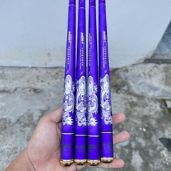 Cần câu tay BASHEN Thắng Lợi Tím 6h 19i( Tặng kèm đọt phụ và bộ trục 3260 )