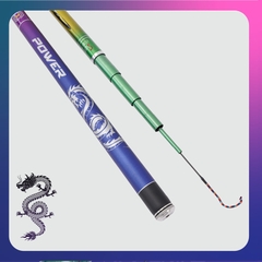 Cần Câu Tay Châu Long ( Tặng Kèm Đọt Rin ) Độ Cứng 6h - 19i