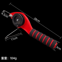 Cần Câu Máy Siêu Ngắn Cán Đỏ ( Bao Gôm Cả Máy ), Câu Lăng Xê, Câu ngâm Chiều Dài chỉ 28cm