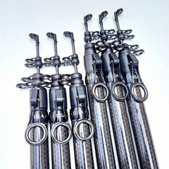 Cần Câu Máy Rút Gọn Comando USA, Cần Câu Lục Câu Xa Bờ, Chất Liệu cacborn vân xoắn chìm toàn thân, Hàng cao cấp