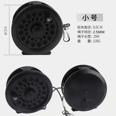 Dây Bảo Hiểm Cần Câu Gắn Gác Cần, Kèm Pas gắn gác cần, Nhựa ABS cao cấp