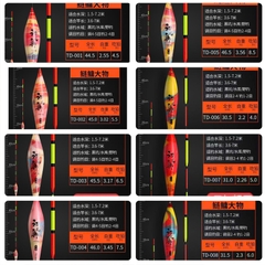 Hộp 8 Cây Phao Nano Săn Hàng Loang Sắc Màu Kèm Hộp Đựng