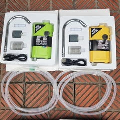 Máy Bơm Nước Rửa Tay, Sục Oxi , Đèn 3 trong 1 Cực Kì Tiện Lợi