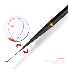 Cần Câu Tay Cacbon Cao Cấp Hắc Long