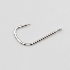 50 Lưỡi Câu Thép Trắng Siêu Bén Không Ngạnh