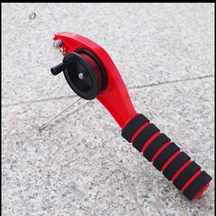 Cần Câu Máy Siêu Ngắn Cán Đỏ ( Bao Gôm Cả Máy ), Câu Lăng Xê, Câu ngâm Chiều Dài chỉ 28cm