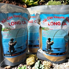 MC05 (Bịch 1Kg) Mồi Câu Chuyên Chép Long Ca , Mùi Thơm  Đặc Trưng Thu Hút Cá nhanh