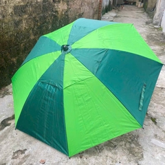 Ô Dù Che Nắng 1m8 đi câu cá, Dù Giọt Nước Và Dù Sọc Dưa Có Khớp Bẻ, kèm chân cắm đát