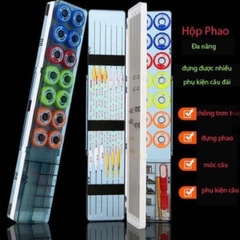 Hộp Đựng Đa Năng, Đựng Phao Câu Đài, Đựng Trục, Đựng Thẻo, Phụ Kiện , Nhựa ABS