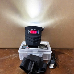 Đèn Kẹp Mũ Giá Rẻ, Đèn 4 Bóng Led, Có Cảm Biến, 2 Chế Độ Sáng Sử Dụng Câu Đêm