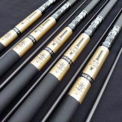 Cần câu Tay BIQUAN BLACK SLARK độ cứng 7h - 19i  ( Kèm Đọt Phụ )- BH 1 Năm 1 Lóng Trừ Lóng Gốc