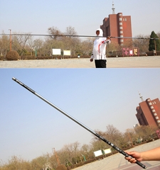 Cần Câu Tay Cacbon Sát Kình Đao 6h 19i ( kèm đọt phụ)