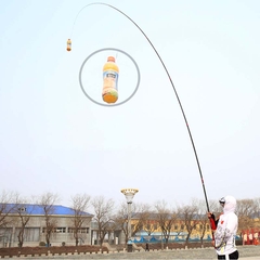 Cần câu tay Xích Long Cacbon Xoắn Cao Cấp Mật Độ Cao (L1 tặng kèm đọt )